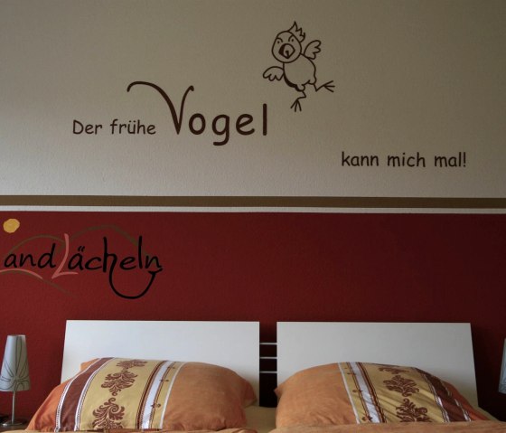 Ist das nicht ein sch&ouml;nes Urlaubsmotto?, &copy; Familie Flo&szlig;dorf