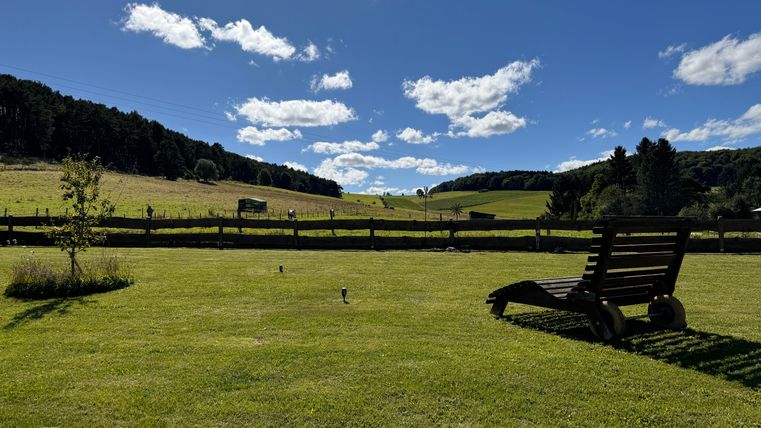 Panoramablick von der Terrasse