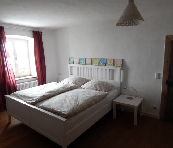 Kamer met uitzicht op de binnenplaats