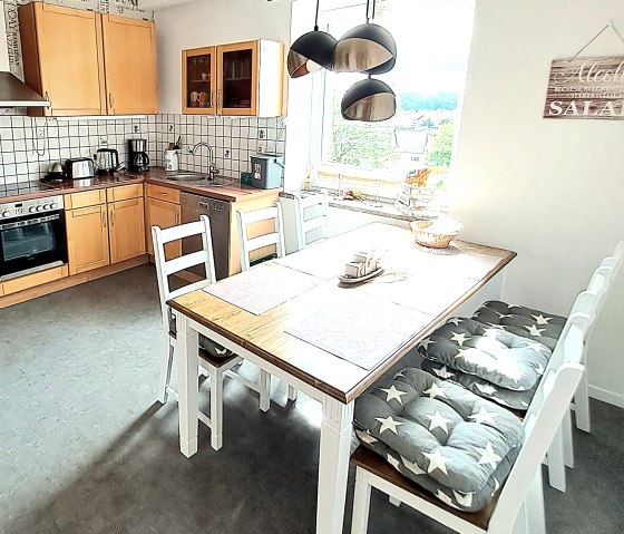 Gem&uuml;tlichkeit in der FeWo K&uuml;che