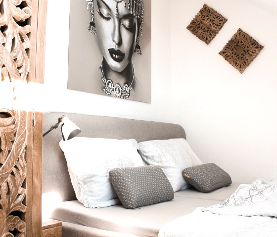 Schlafzimmer Ferienwohnung Dietzenlay, &copy; Melanie Thurmann / Ferienwohnung Gerolstein