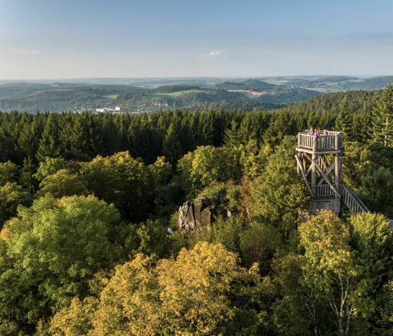 Observation tower at the Dietzenley on the Eifelsteig trail, © Eifel Tourismus GmbH, D. Ketz