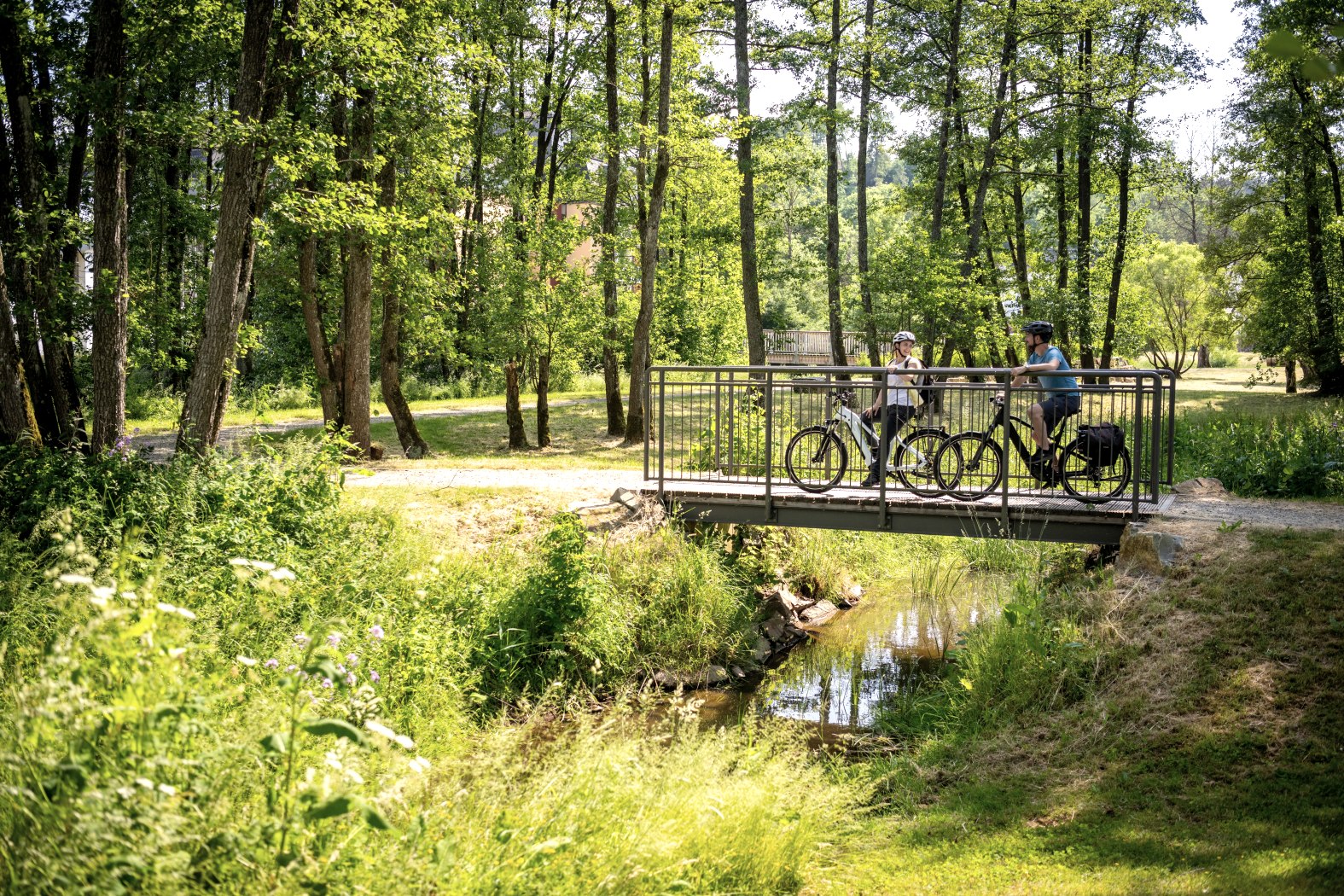 ET-2023-173-Kyll-Radweg, Kurpark Stadtkyll, © Eifel Tourismus GmbH, Dominik Ketz