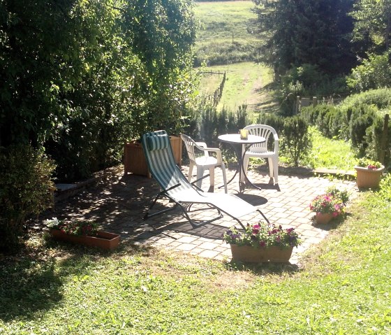 untere Terasse, &copy; Familie Schumacher