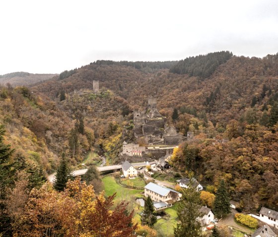 View of the Manderscheid castles, © Eifel Tourismus GmbH, D. Ketz