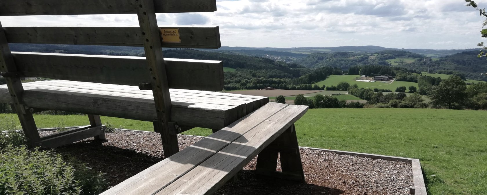 XXL Bank in Berlingen, © Nadja Blum, Touristik GmbH Gerolsteiner Land