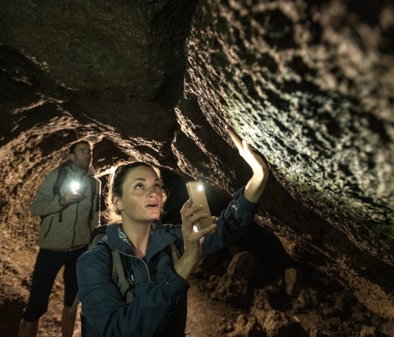 Ontdek de molensteengrotten op het vulkanenpad, © Eifel Tourismus GmbH, D. Ketz