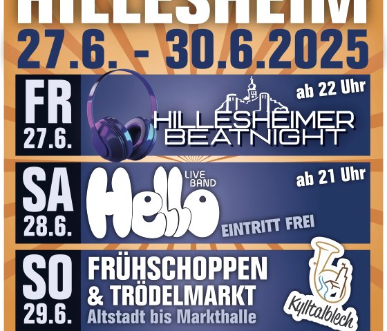 Plakat_Hillesheim_2025, © Organisationsteam Hillesheimer Kirmes