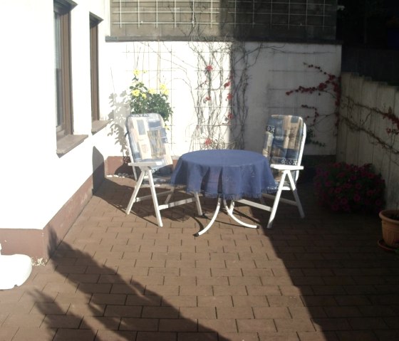 Terasse, © Ferienwohnung Hansen
