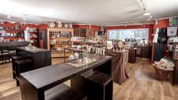 Innenbereich Dauner Kaffeerösterei, © Dauner Kaffeerösterei