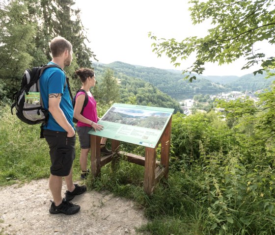 The Wolfsh&uuml;gel near Einruhr on the Eifelsteig trail, &copy; Eifel Tourismus/D. Ketz