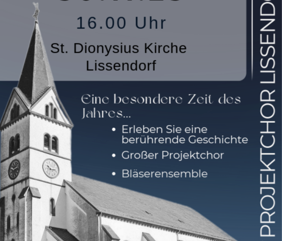 Plakat, © Kirchengemeinderat Lissendorf