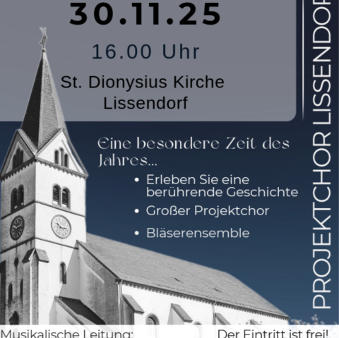 Plakat, © Kirchengemeinderat Lissendorf
