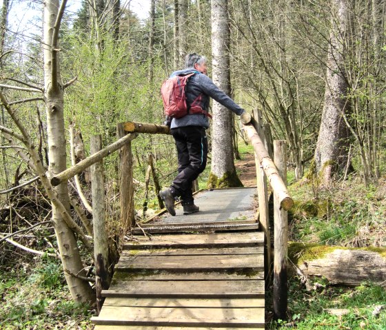 Hiker on bridge (2), © Touristik GmbH Gerolsteiner Land, Ute Klinkhammer