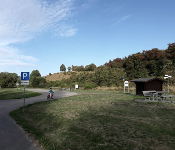 Kyllradweg in Hallschlag Am Bahnhof