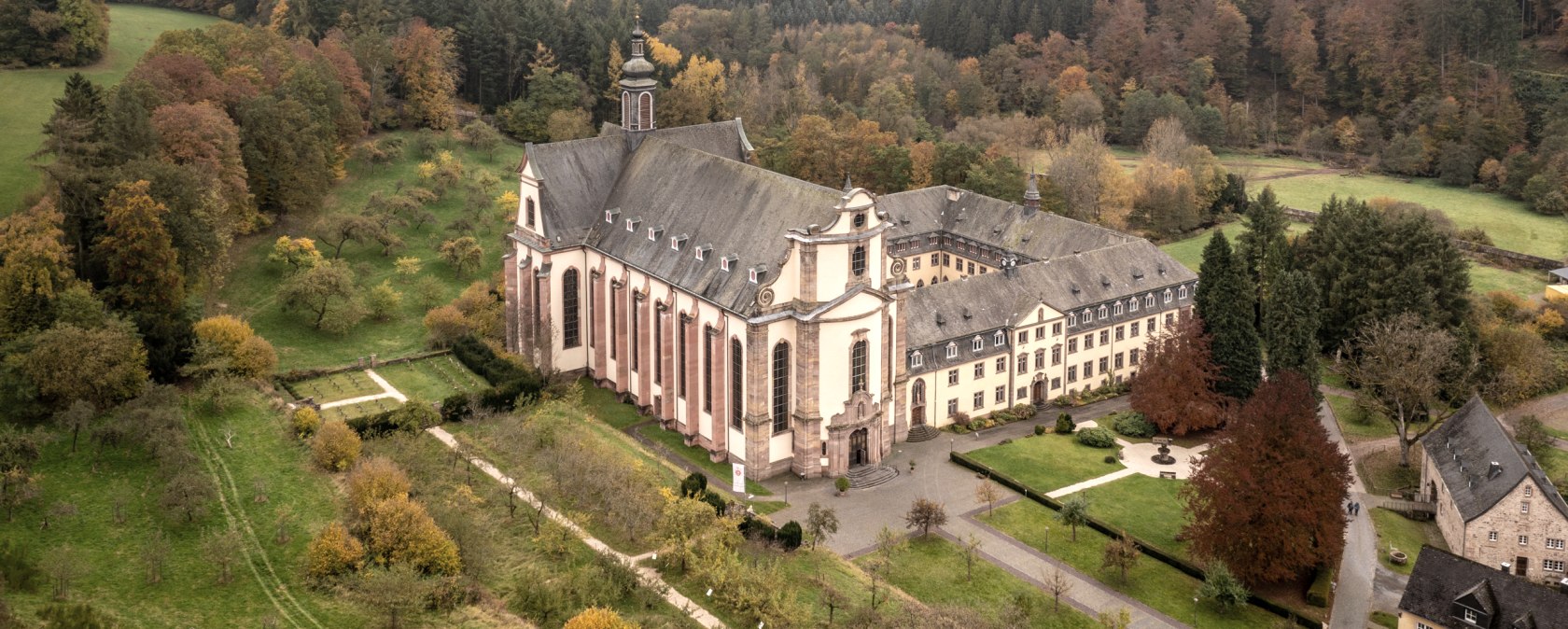 View of Himmerod Monastery, © Eifel Tourismus GmbH, D. Ketz