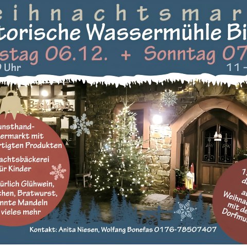 Weihnachtsmarkt Birgel, © Wolfgang Bonefas