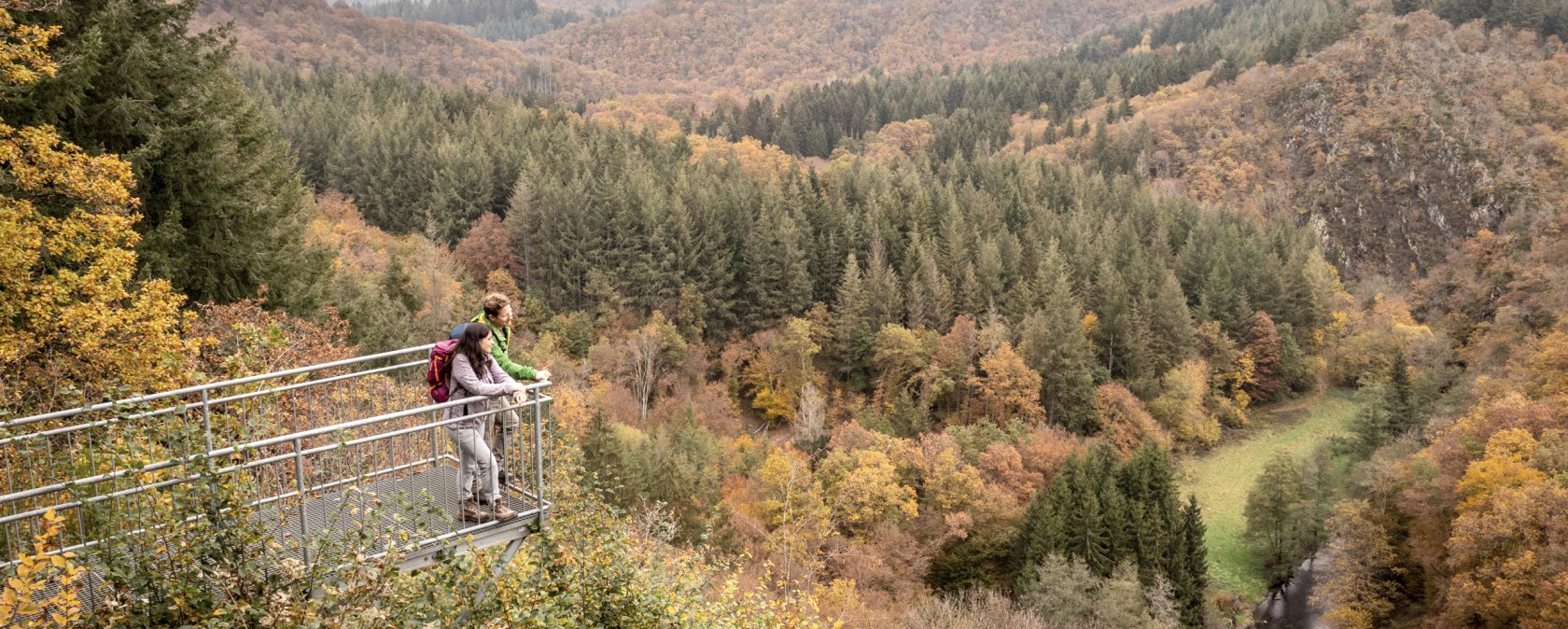 View of the Lieser valley from the Burgberg near Karl, Eifelsteig stage 12, &copy; Eifel Tourismus GmbH, D. Ketz