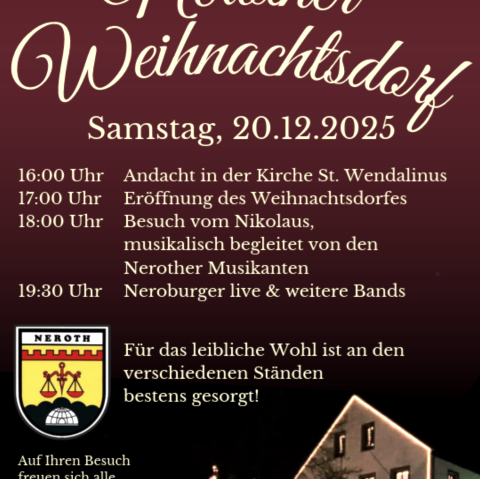 Pkalat Nerother weihnachtsdorf, © Thomas Brokonier