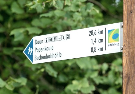 Papenkaule Wegweiser, &copy; Eifel Tourismus GmbH, Dominik Ketz