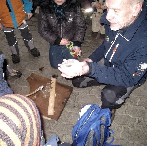 Steinzeitjäger Gruppe, © Johannes Munkler