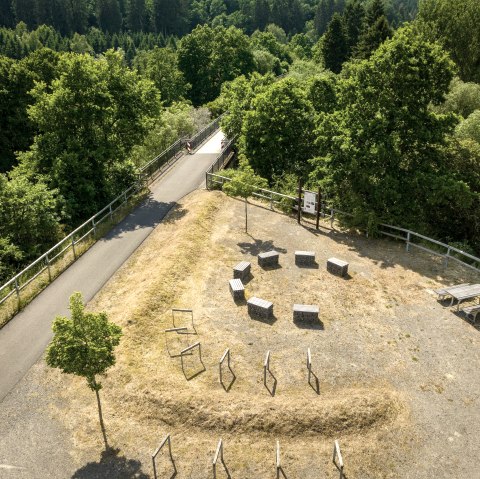 Kyll-Radweg, Rastplatz Stadtkyll, © Eifel Tourismus GmbH, Dominik Ketz
