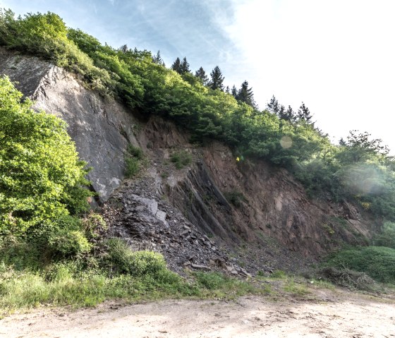 Slate cliffs near Niederkail on the Eifelsteig trail, © Eifel Tourismus GmbH, D. Ketz