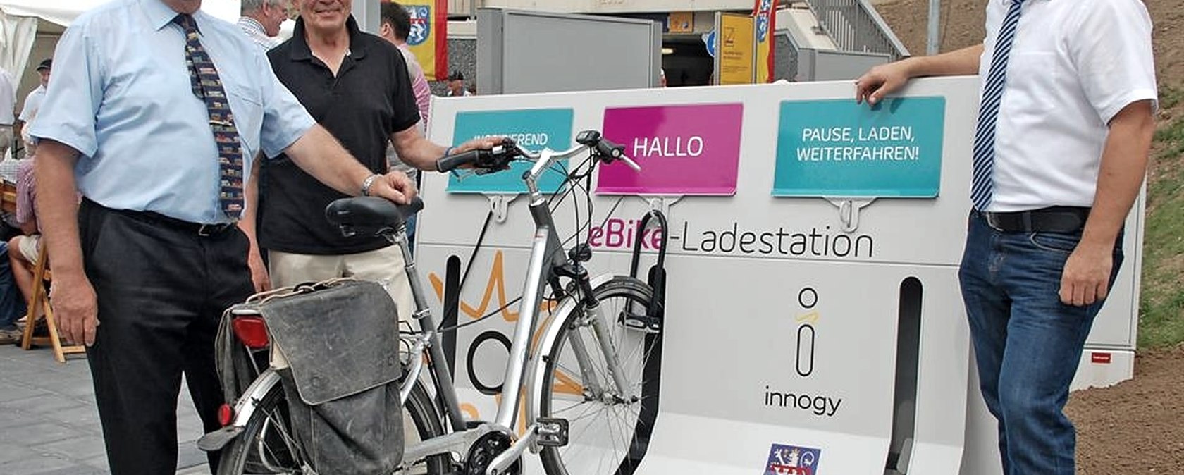 Ladestation E-Bikes, © Tourist-Info Stadtkyll