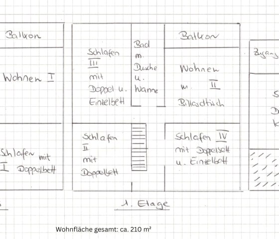 Grundriss, © Haus Eifelruhe