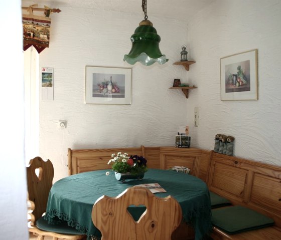 Fewo Sola - Sitzecke K&uuml;che