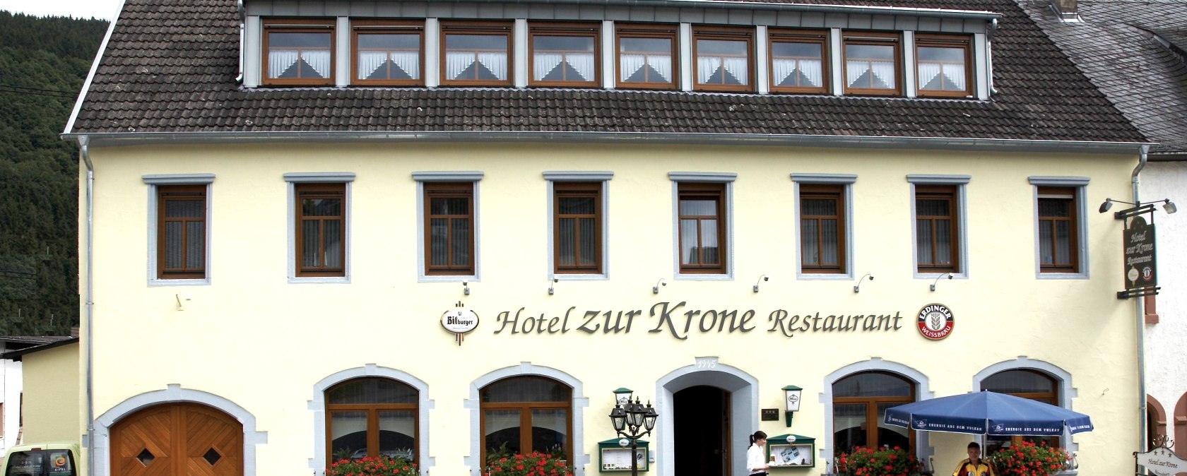 Hotel Restaurant Zur Krone Außenansicht, © Hotel Zur Krone
