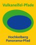 Wegmarkeringen voor het Hochkelberg Panorama Trail