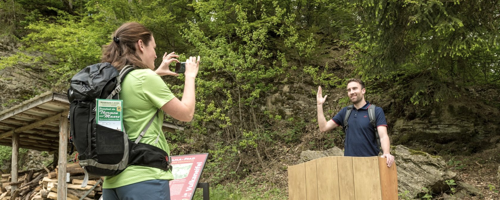 Reis met de Gouden Kar naar de mijlpalen van de geschiedenis op de Hochkelberg Panorama Trail, © Eifel Tourismus GmbH, D. Ketz