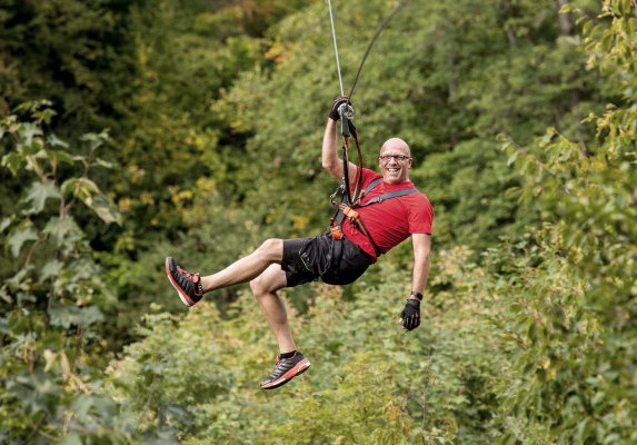 Zipline tour EifelAdventures Berlingen
Mega-Zipline I