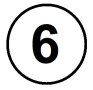 Black number 6 in a circle on a white background., © Touristik GmbH Gerolsteiner Land