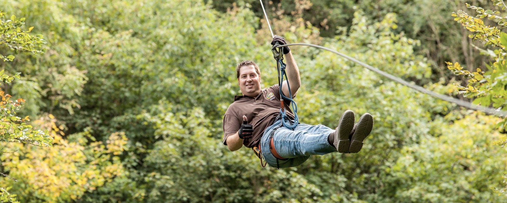 Eifel Adventures Zipline, &copy; EifelAdventures, Elmar Saxler