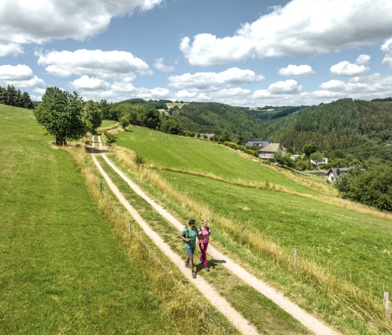 Eifelsteig hiking trail along meadows and fields near Dedenborn, &copy; Eifel Tourismus GmbH, Dominik Ketz