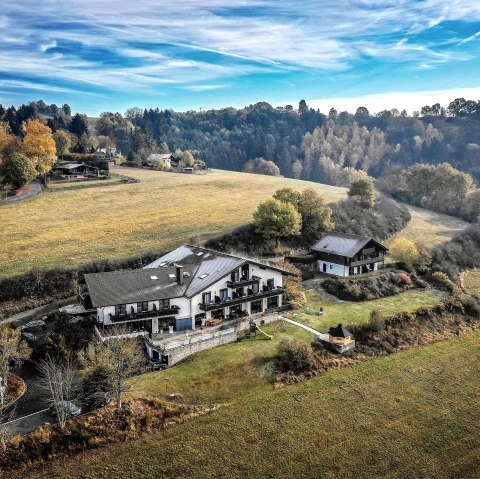 Landhaus Müllenborn Vogelperspektive, © Landhaus Müllenborn