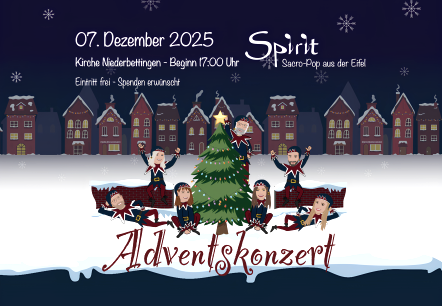 Spirit-Sacro-Pop aus der Eifel, © Spirit-Sacro-Pop aus der Eifel