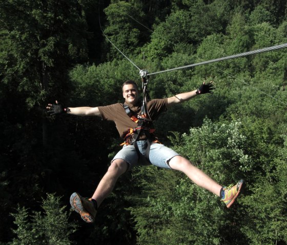 EifelAdventures Ziplining - Mega-Zipline, © EifelAdventures