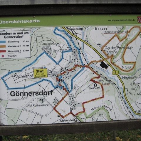 Infotafel Gönnersdorf, © Touristik GmbH Gerolsteiner Land