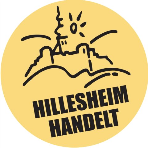 Logo of the Hillesheim Trade Association &lsquo;Hillesheim handelt&rsquo; (Hillesheim acts)
