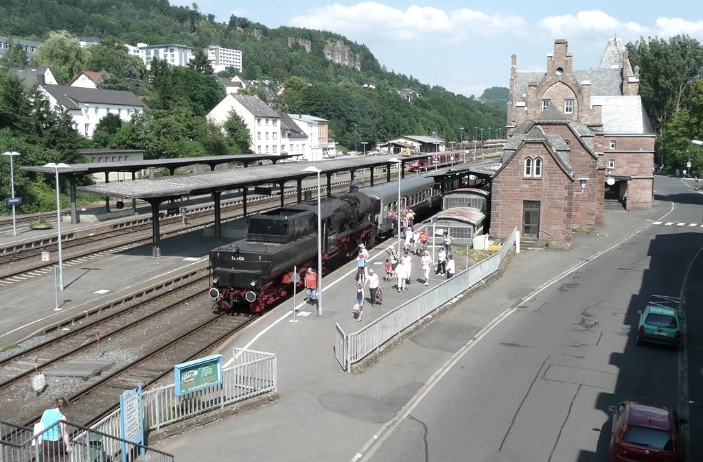 Bahnhof Gerolstein, © Touristik GmbH Gerolsteiner Land