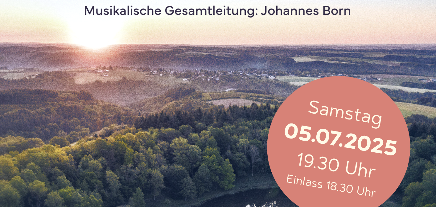 Plakat Eifelliebe, © Touristik GmbH Gerolsteiner Land