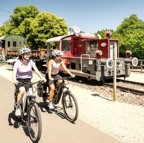 Spoorwegmuseum in Pronsfeld op de fietsroute Eifel-Ardennen, &copy; Eifel Tourismus GmbH, Dominik Ketz