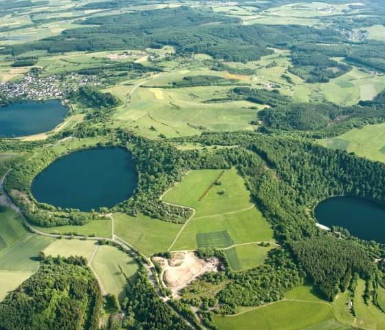 Daun maars op Eifelsteig etappe 11, © GesundLand Vulkaneifel/D.Ketz