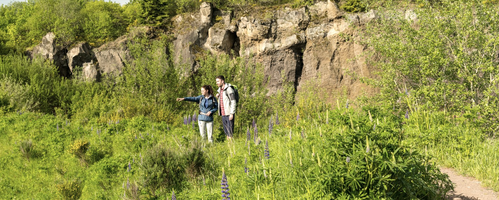 Steffeln volcano garden on the volcano trail, © Eifel Tourismus GmbH, Dominik Ketz