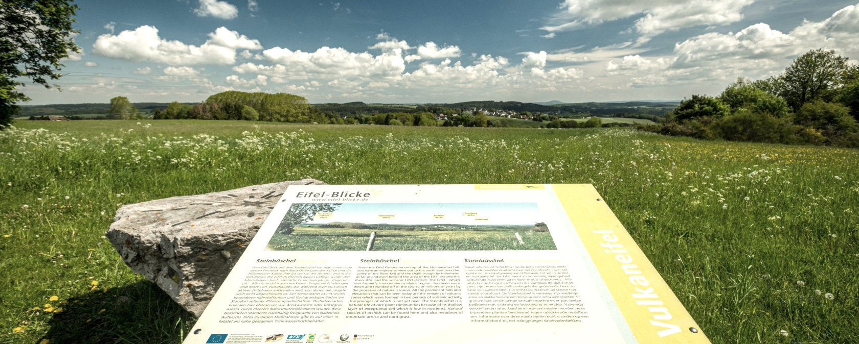 Infotafel Eifelblick, © Eifel Tourismus GmbH, Dominik Ketz