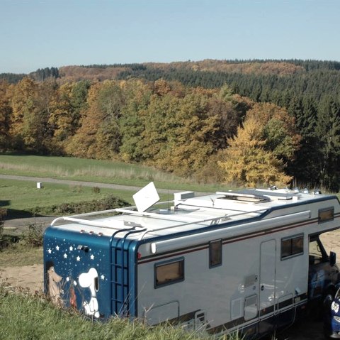 Wohnmobilstellplatz am Camping Eifelblick, © Waldferienpark Gerolstein