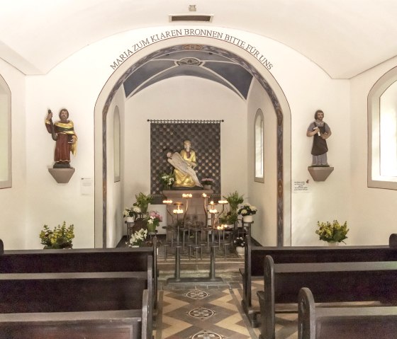 B&uuml;schkapelle Innen, &copy; Jochen Hank